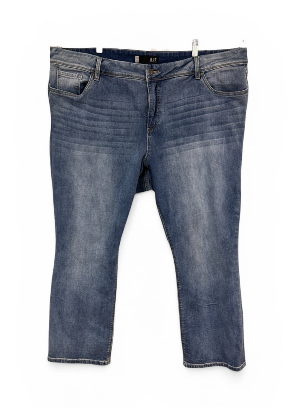 Kut from the Kloth 24W Greta Ankle Bootcut Jeans Boot Cut Blue Stretch Pockets